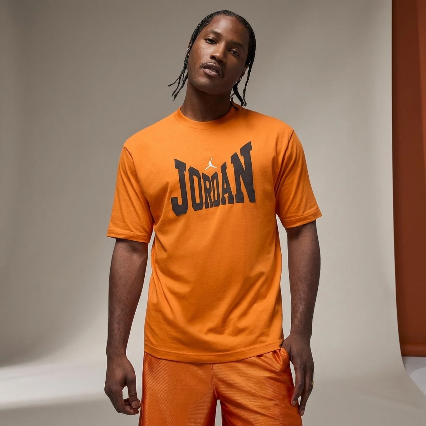 Футболка чоловіча Jordan Brk Col Wm Ss Orange (HV3894-805)