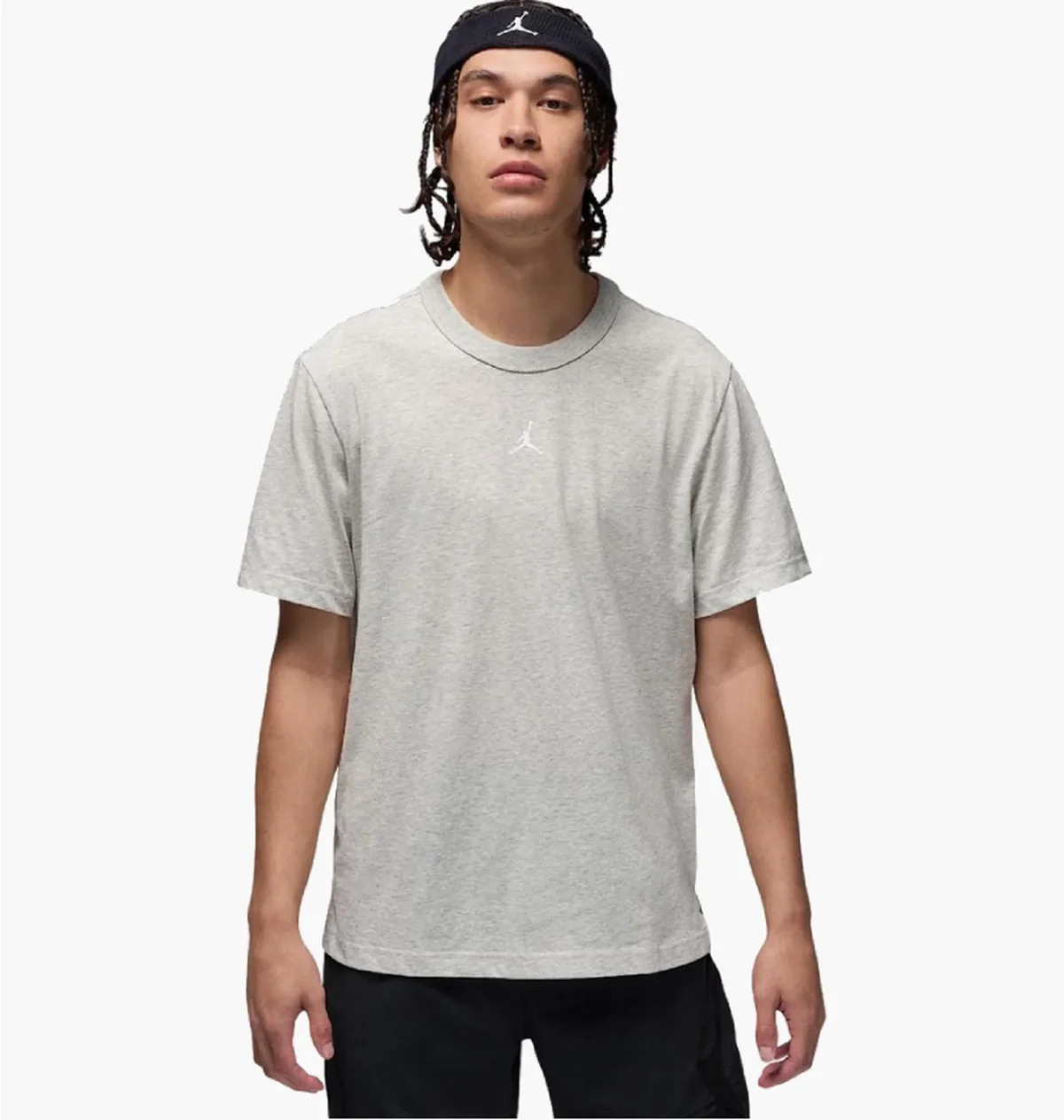 Футболка чоловіча Jordan Dri-Fit Sprt Ss Top Grey (FN5829-050)