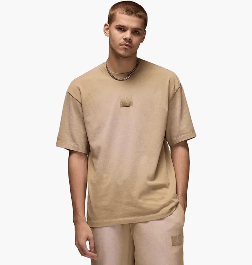 Футболка чоловіча Jordan Flight Essentials 85 Beige (FZ1914-257) — Одяг