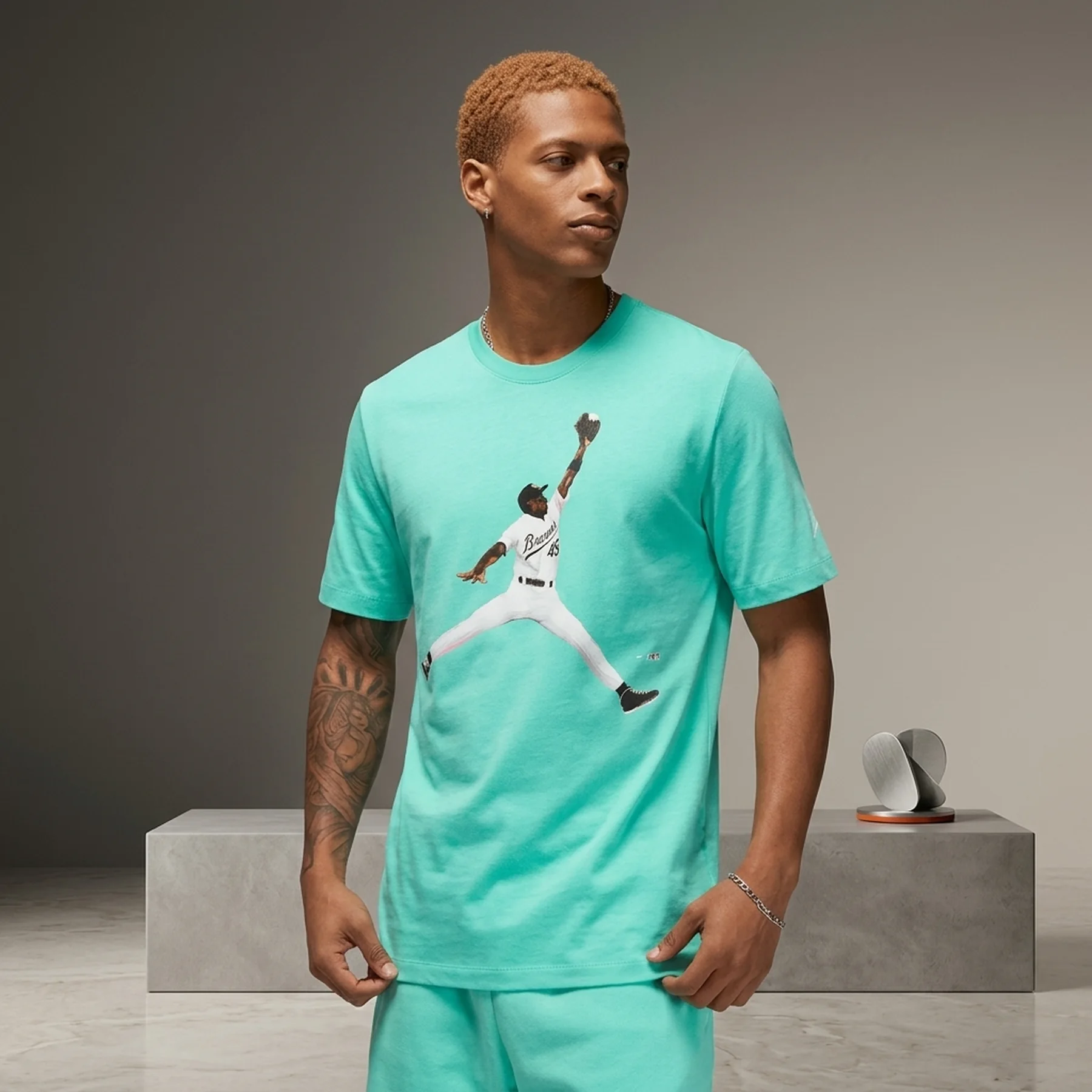 Футболка чоловіча Jordan Flight Mvp Tee "Emerald Rise" (FN5990-349)