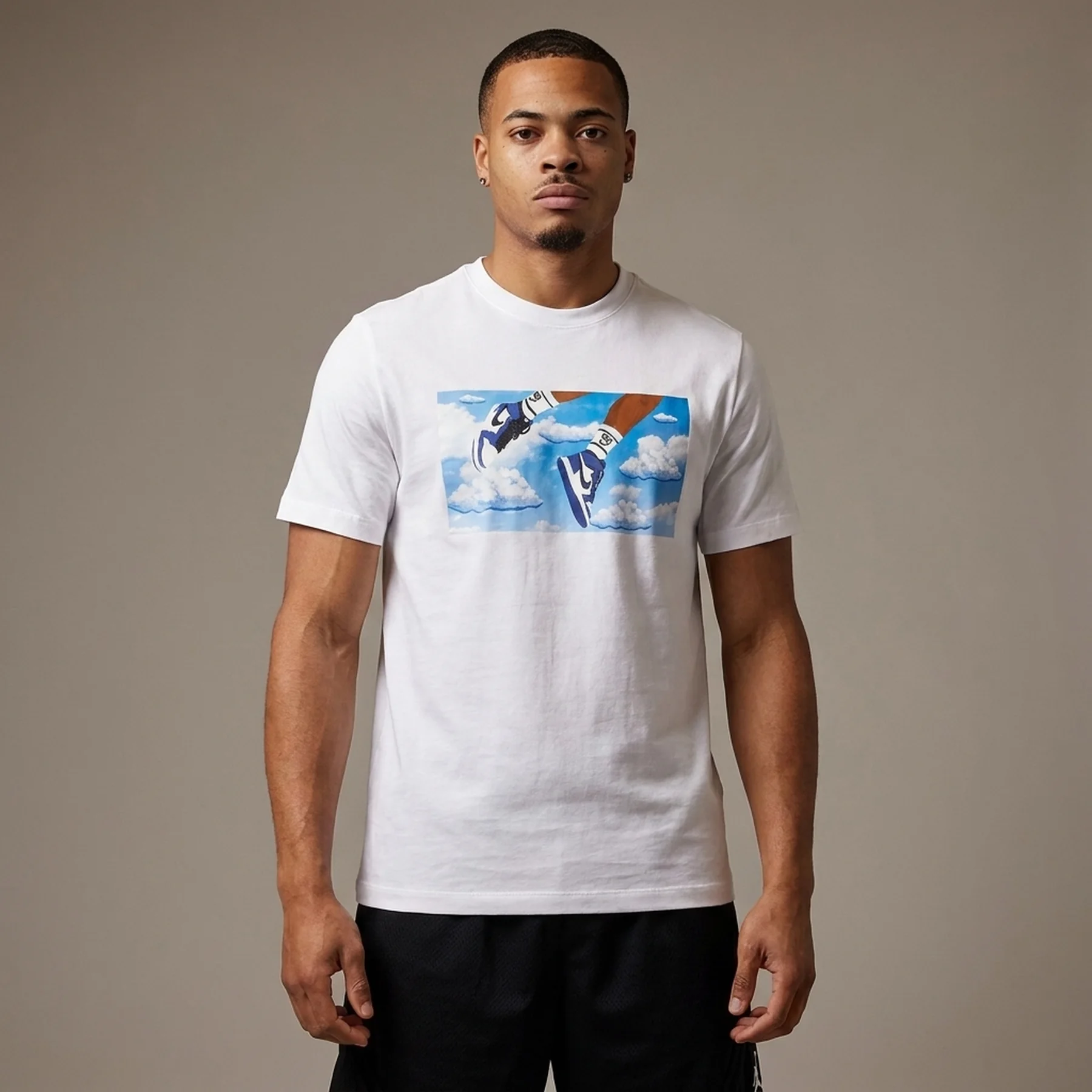 Футболка чоловіча Jordan Flight Tee White (FZ1967-101)