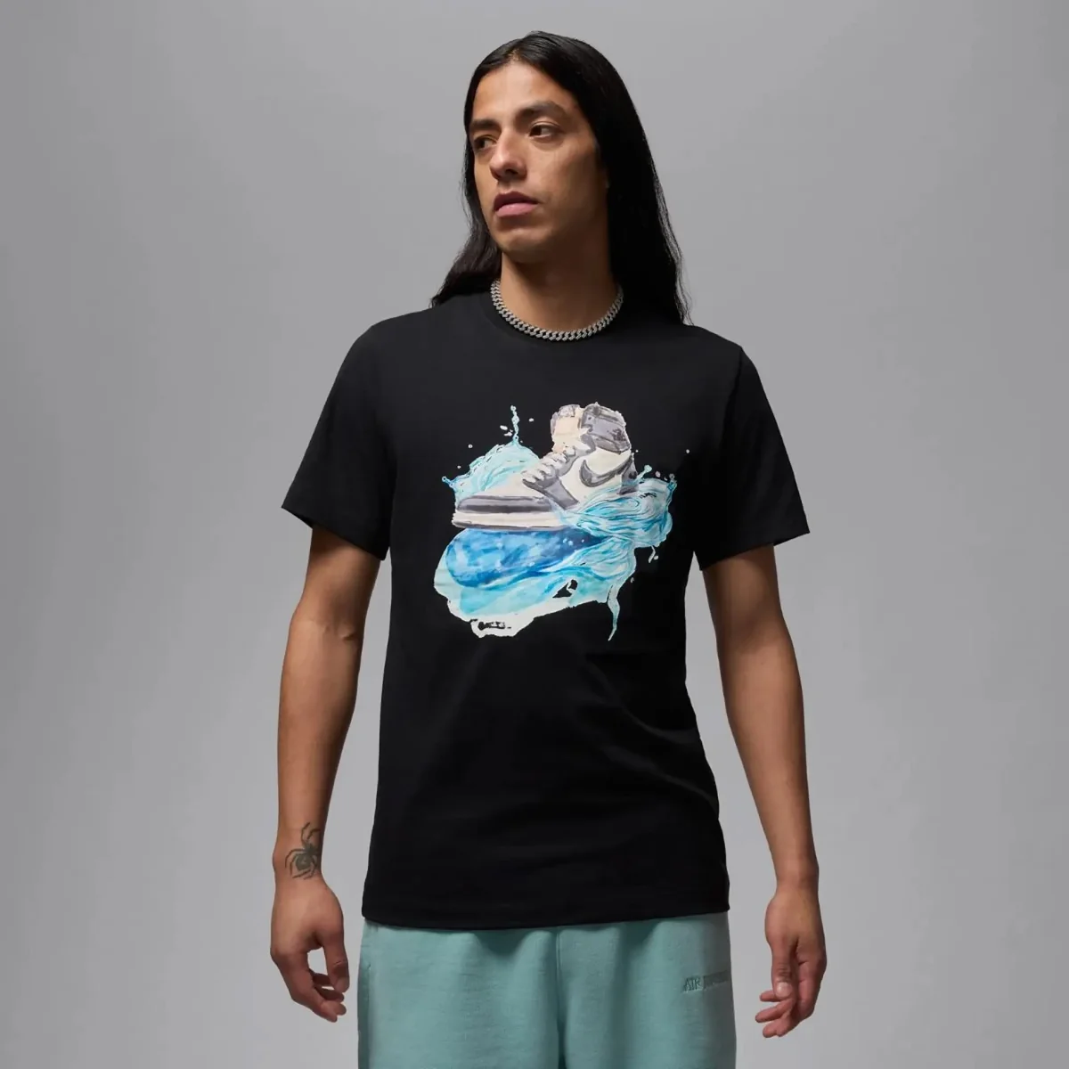 Футболка чоловіча Jordan J Flt Ess Aj1 Ss Crew (IB3355-010)