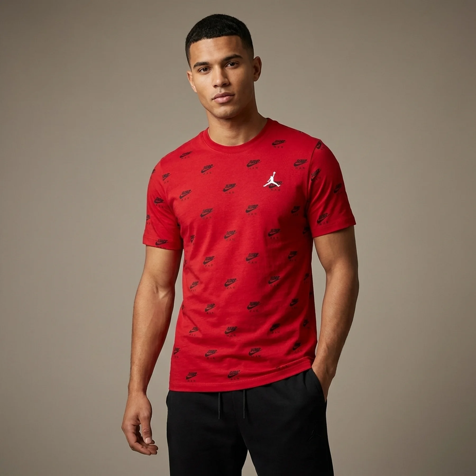 Футболка чоловіча Jordan Jumpman Aop Ss Crew Red (CT3700-687)