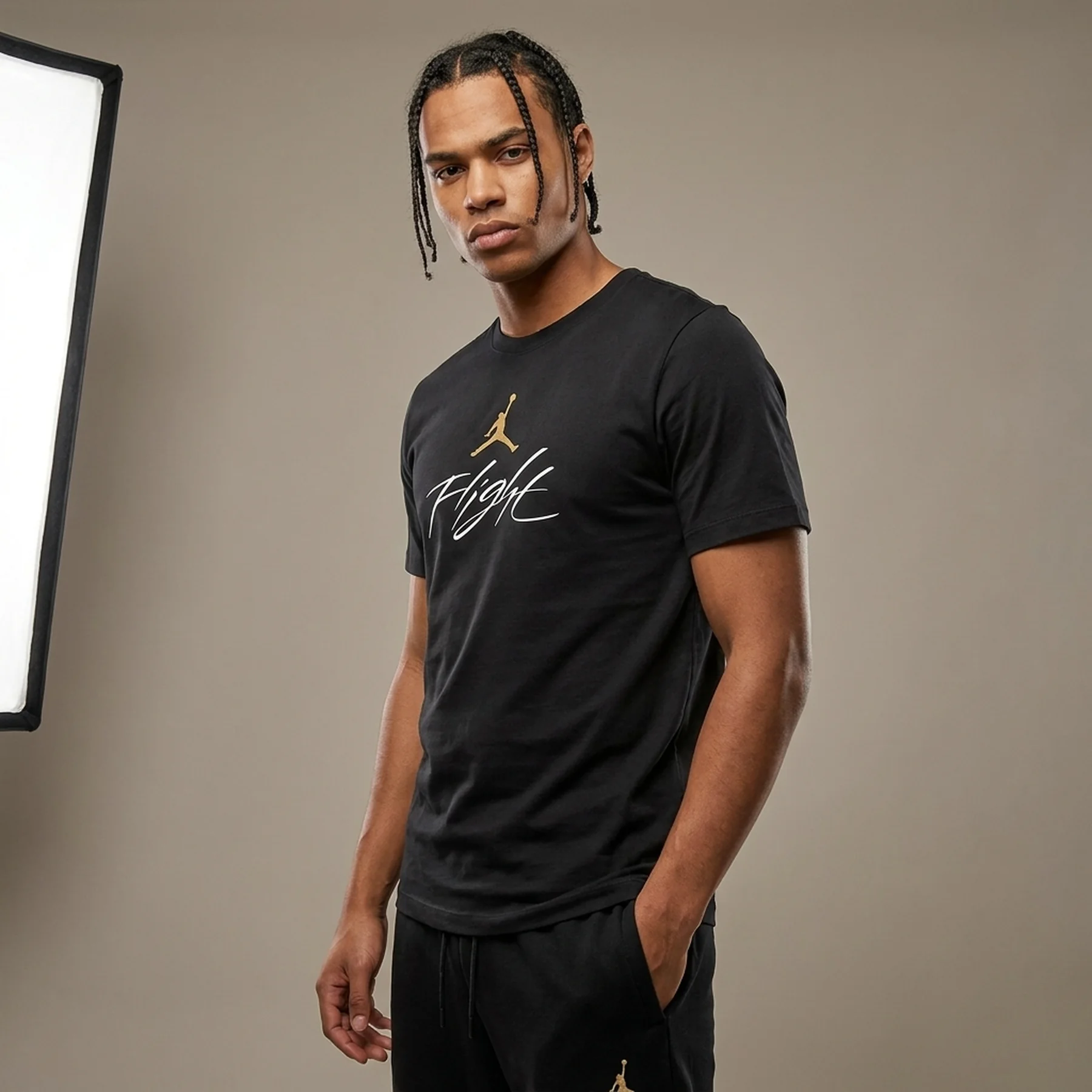 Футболка чоловіча Jordan Jumpman Flight T-Shirt Black (AO0664-011)