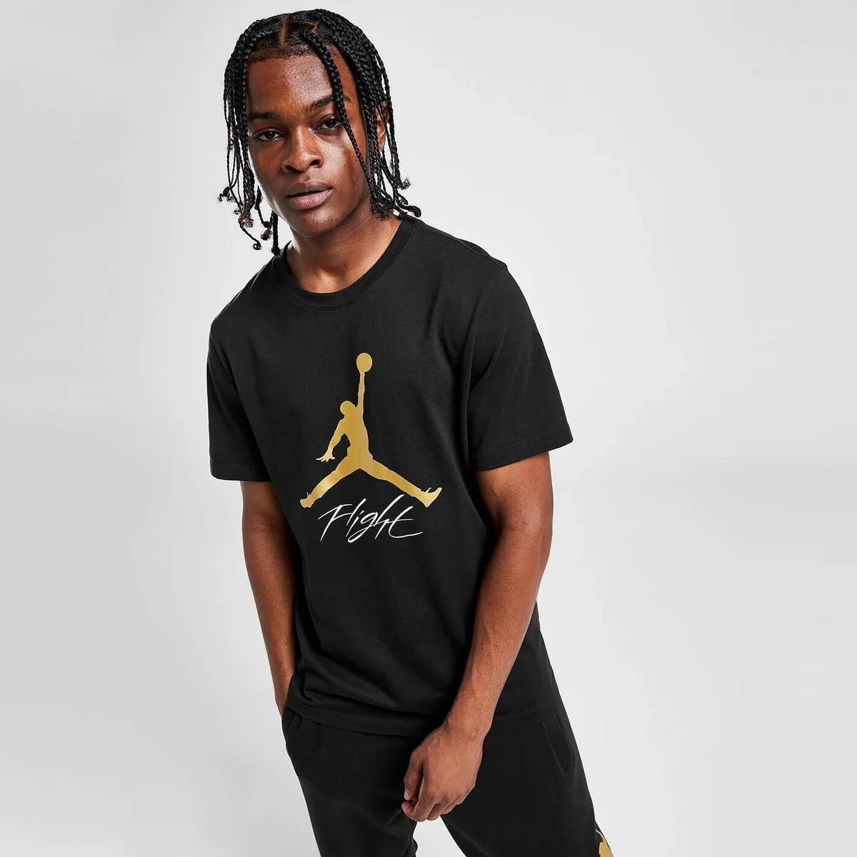Футболка чоловіча Jordan Jumpman Flight T-Shirt Black (AO0664-011)