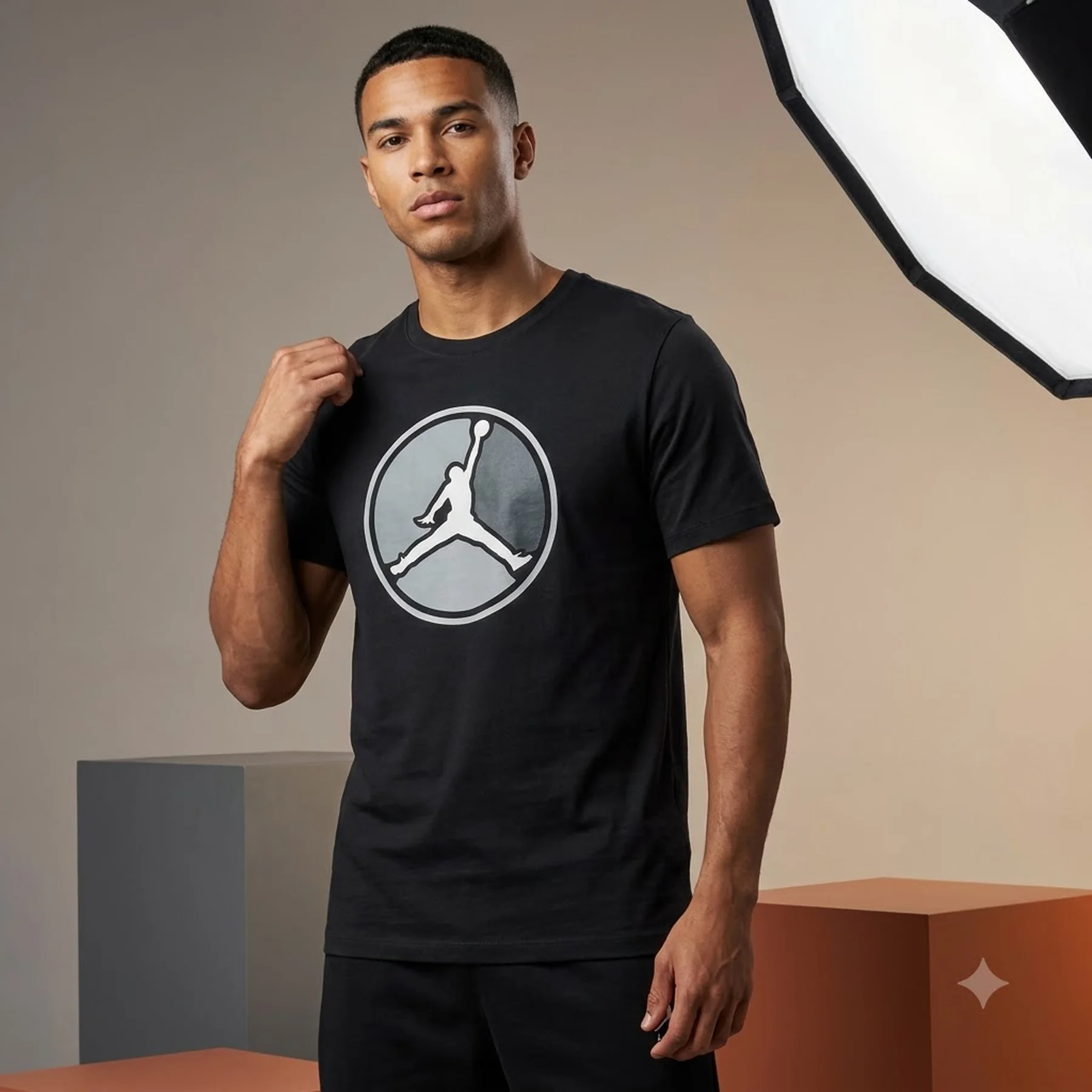 Футболка чоловіча Jordan Jumpman Hbr Ss Crew (FZ1944-010)