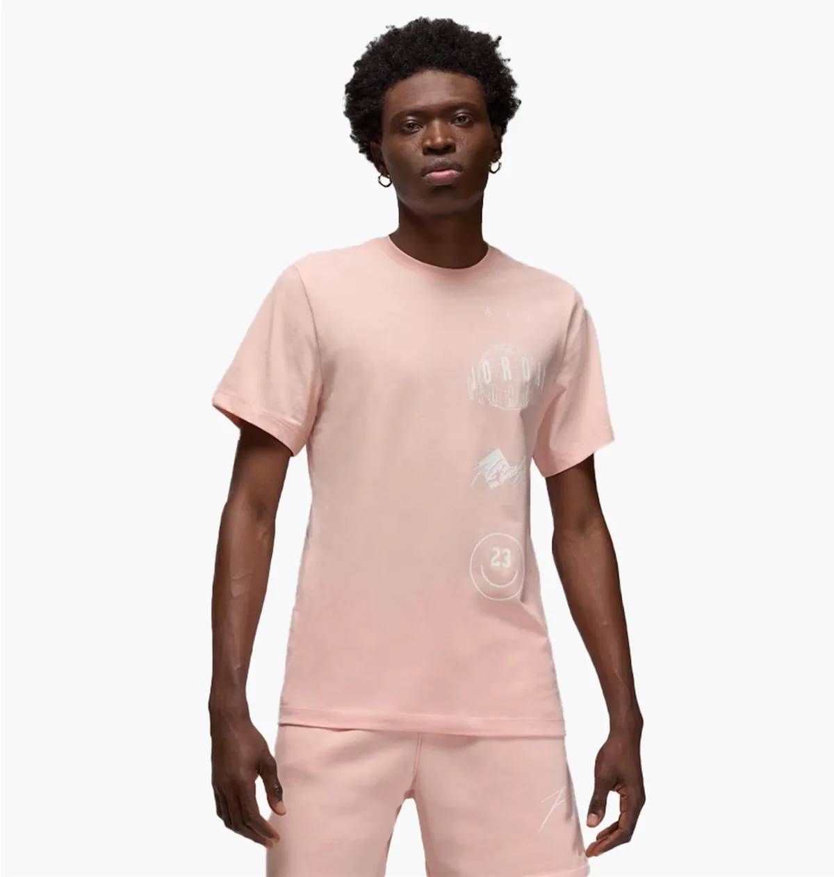 Футболка чоловіча Jordan M J Brand Logo Stack Ss Crw (FN6027-622)