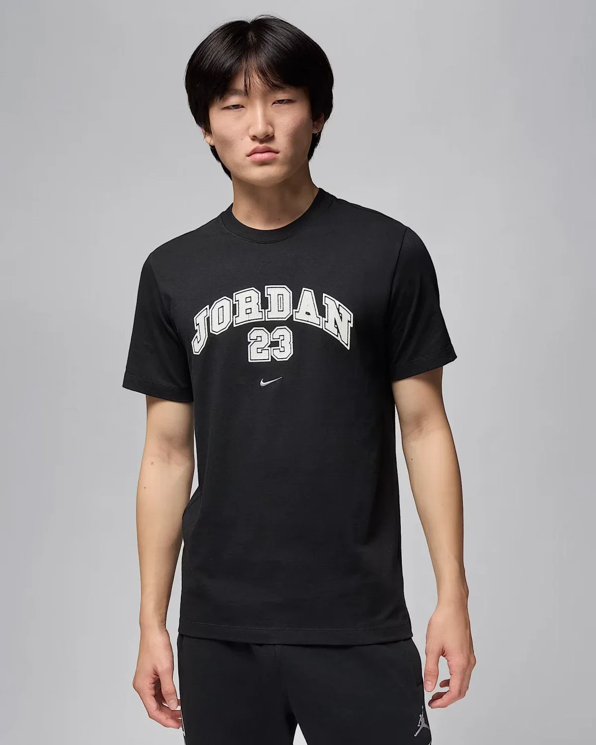 Футболка чоловіча Jordan Mvp Wm Ss Crew Black (IB7524-010)