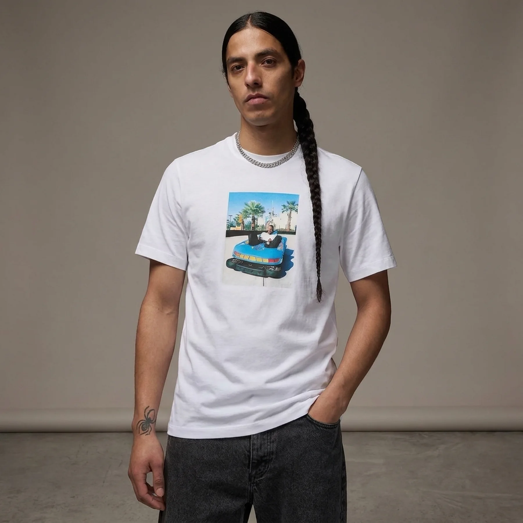 Футболка чоловіча Jordan Photo Tee White (HJ2401-100)