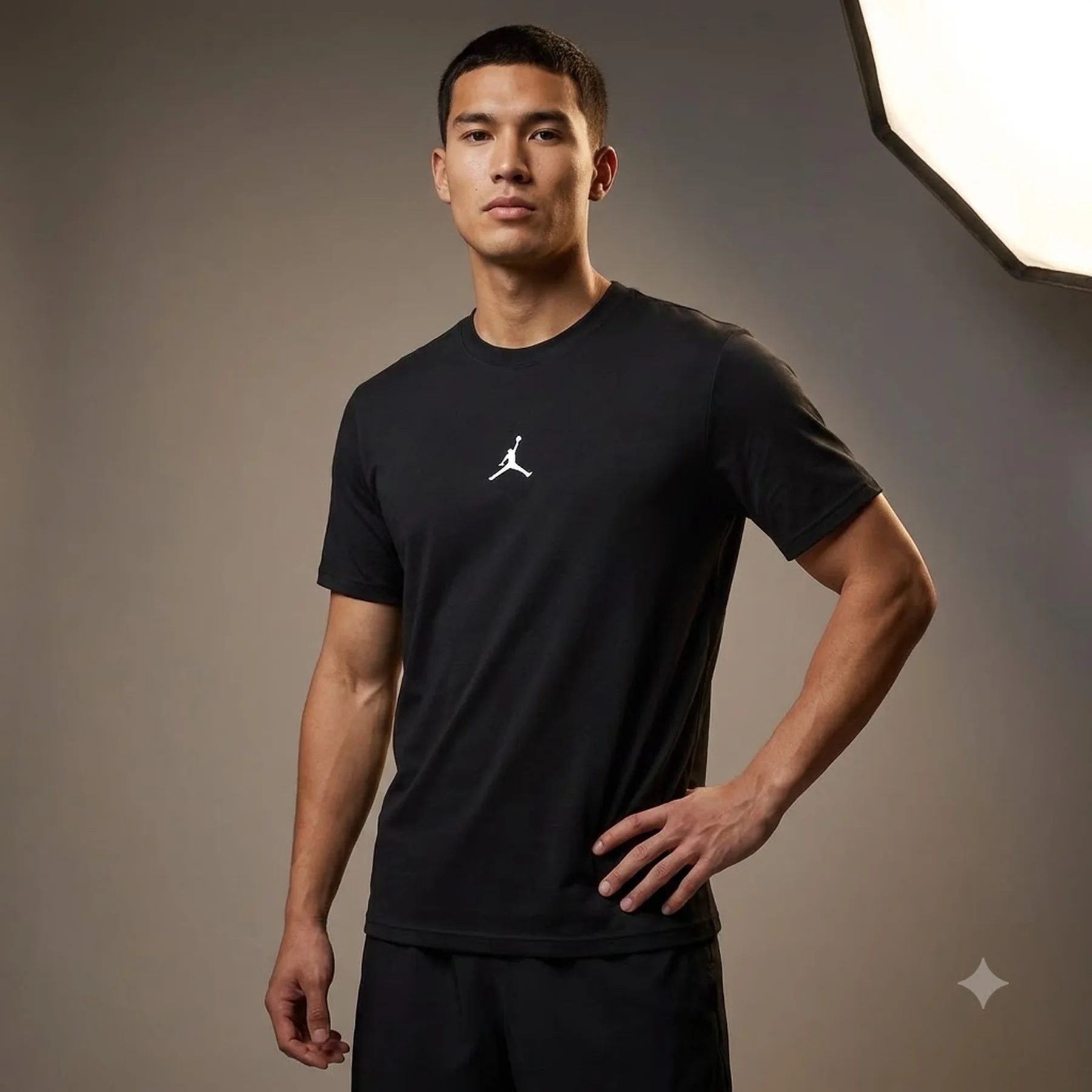 Футболка чоловіча Jordan Sport Black (IB6757-010)