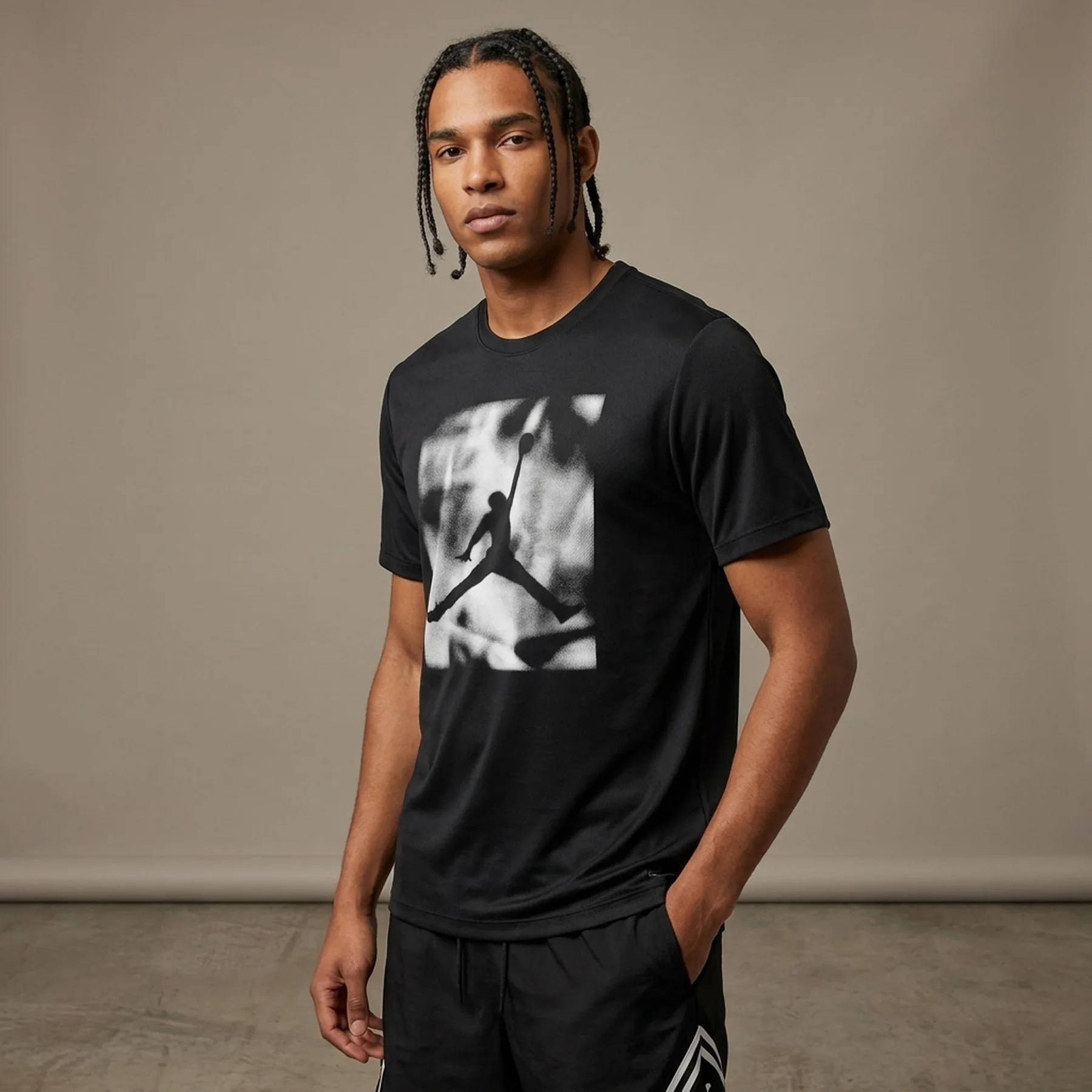 Футболка чоловіча Jordan Sport Dri-Fit Short-Sleeve Top (HQ9033-010)