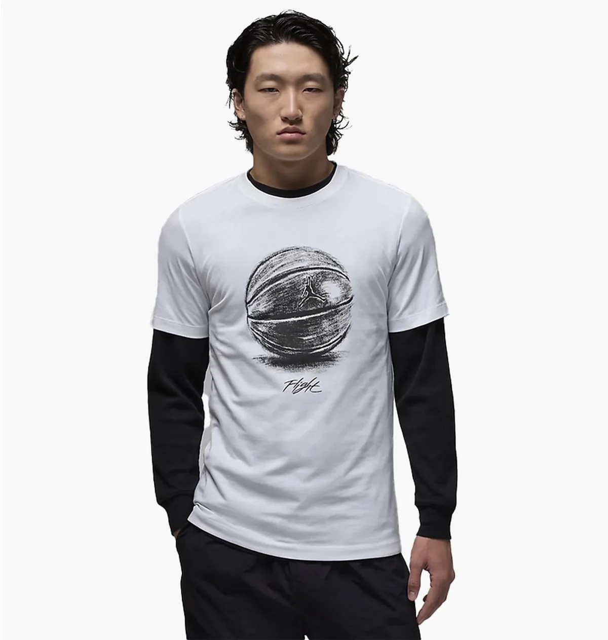Футболка чоловіча Jordan T-Shirt White (FZ1993-100)