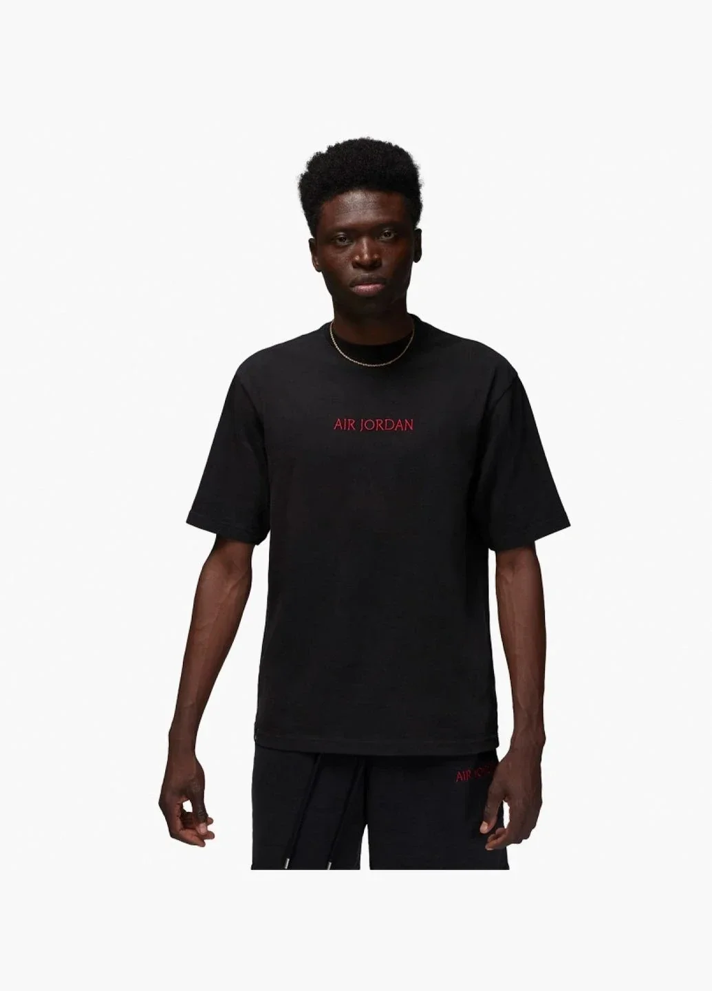 Футболка чоловіча Jordan Wordmark Mens T-Shirt. Black (DV6465-010)