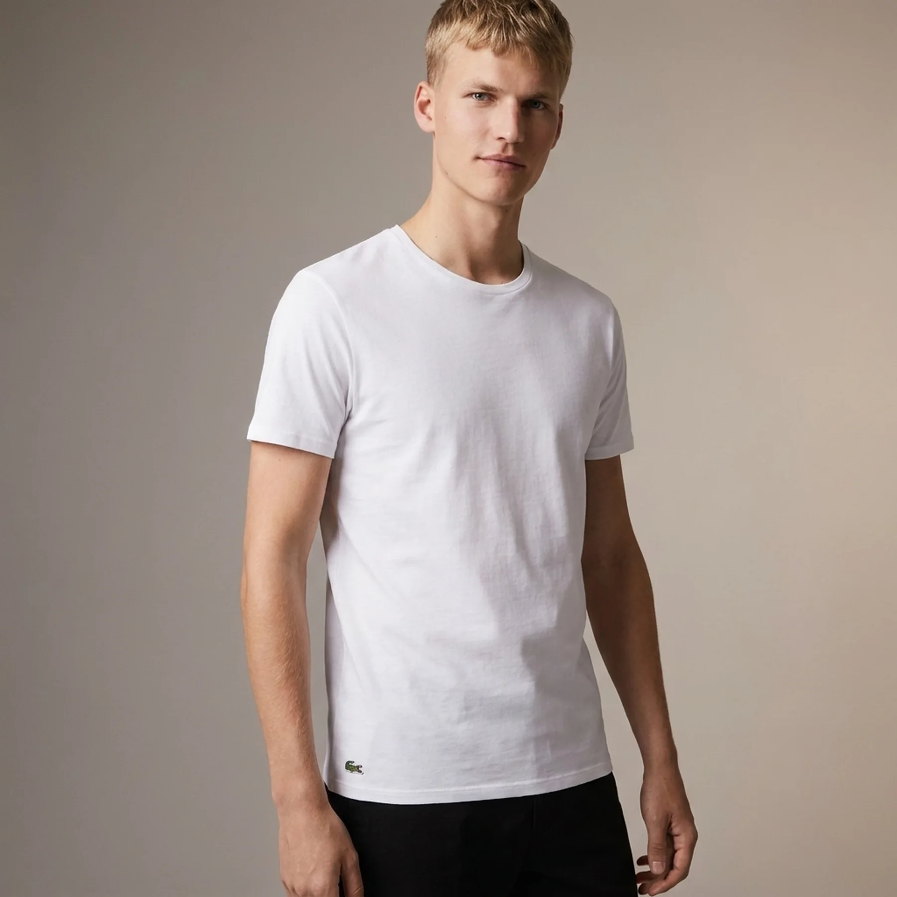 Футболка чоловіча Lacoste Men's 3-Pack Undershirts