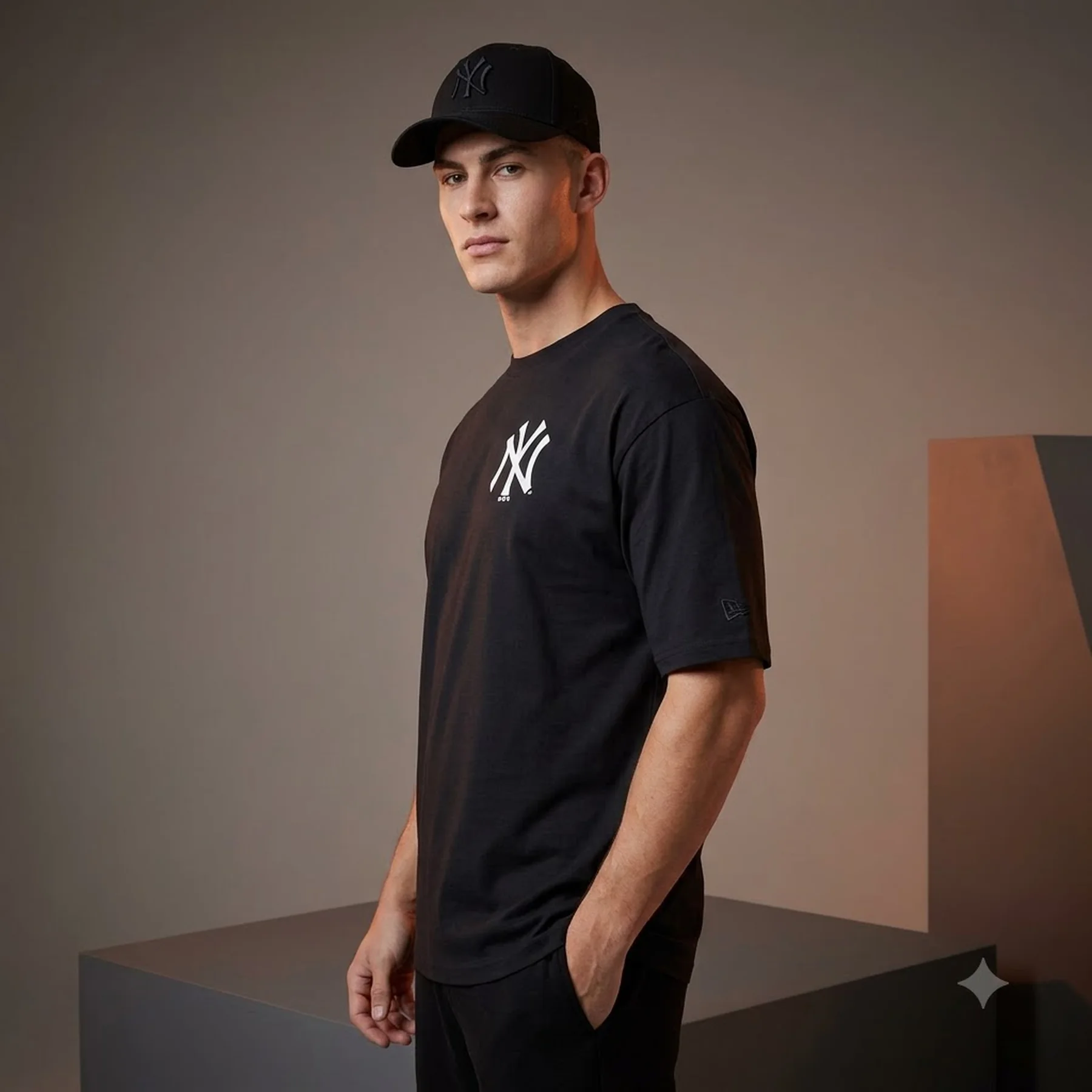 Футболка чоловіча Newera Mlb Ess Lc Os Tee Nyy (60416723)