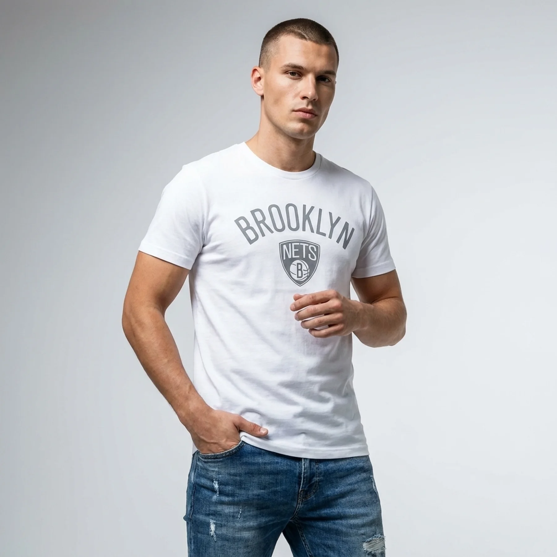 Футболка чоловіча Newera Nba Regular Nets (60416753)