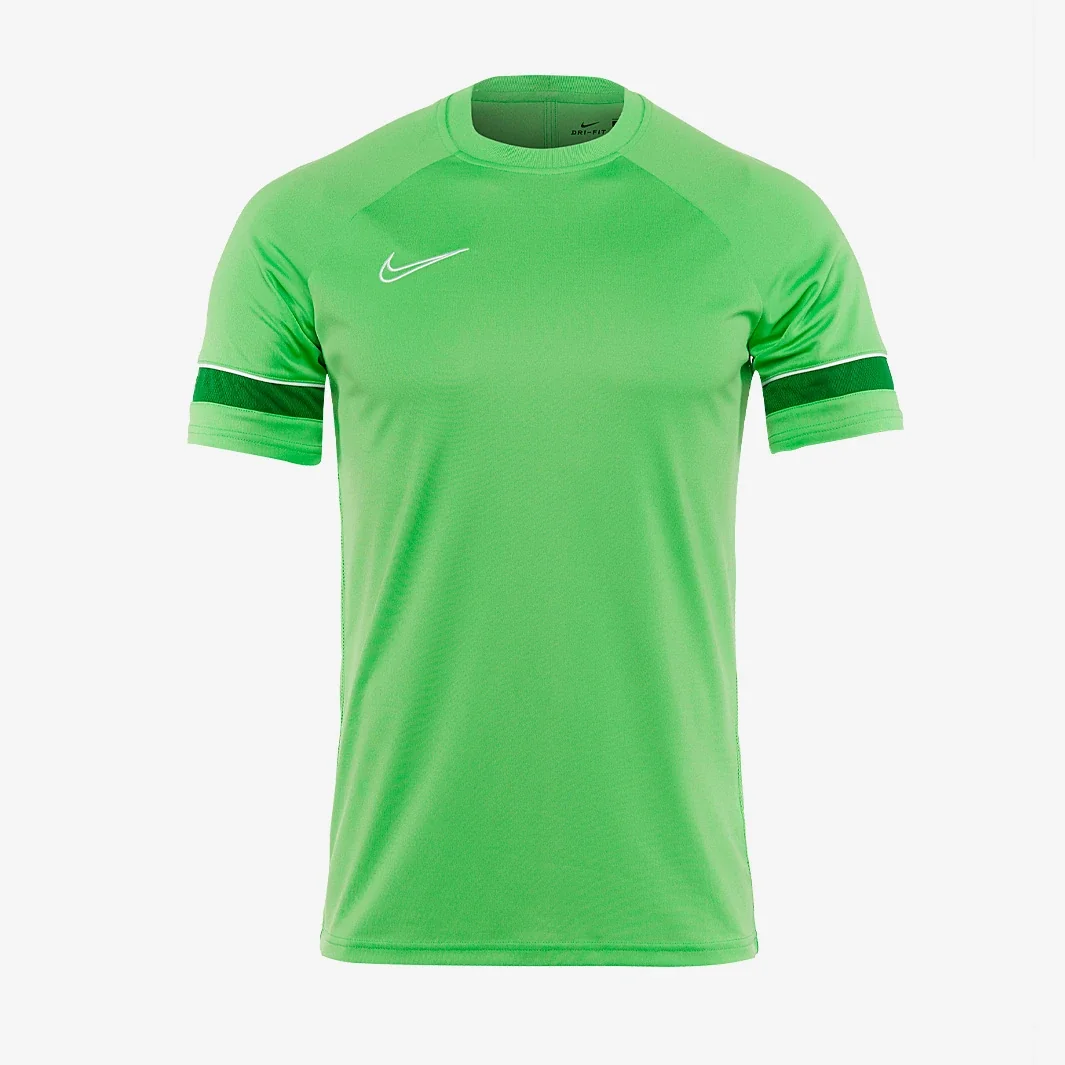 Футболка чоловіча Nike Academy 21 Dry Ss Tee Green Cw6101-362 (CW6101-362)