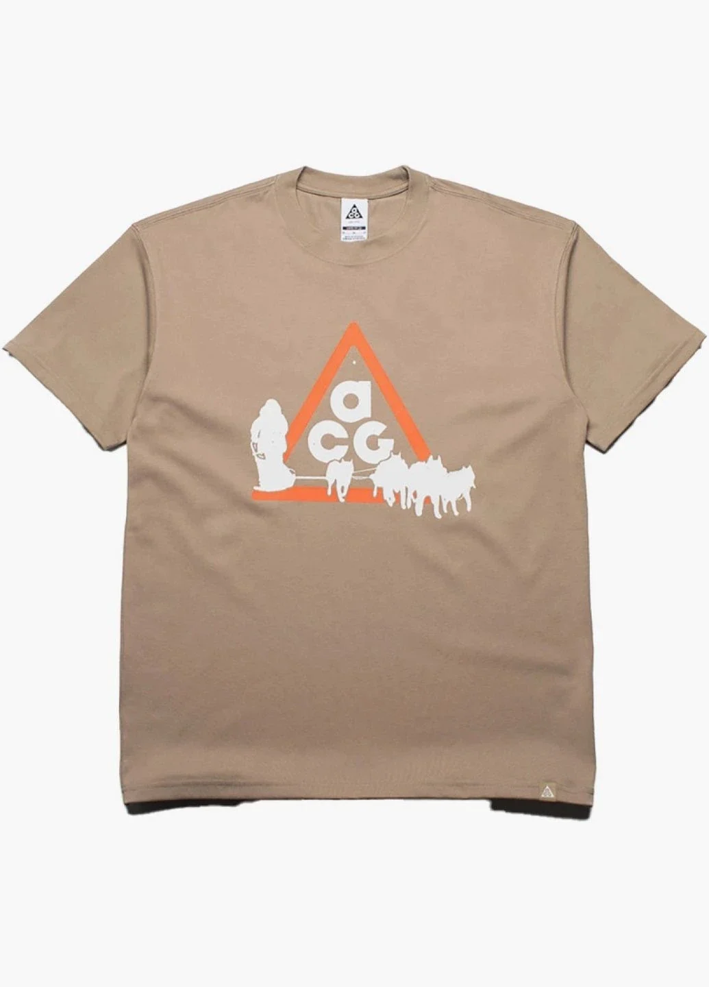 Футболка чоловіча Nike Acg Dog Sled Tee Brown (FZ5277-247)