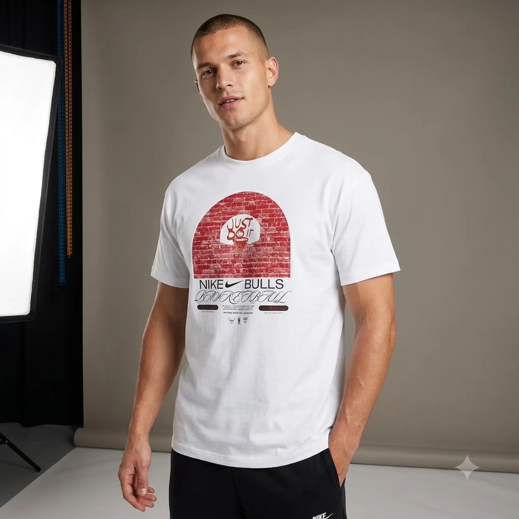 Футболка чоловіча Nike Chicago Bulls Courtside Max 90 Mens Nba T-Shirt White (DR6292-100)