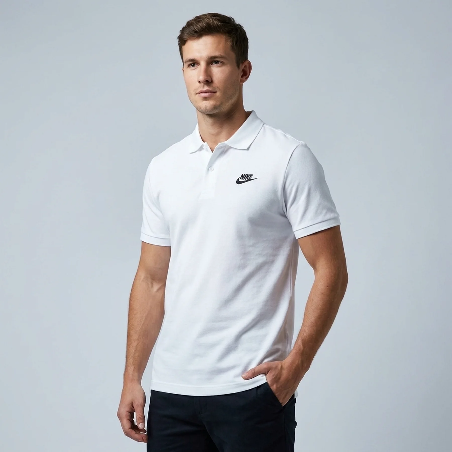 Футболка чоловіча Nike Club Polo (FN3894-100)