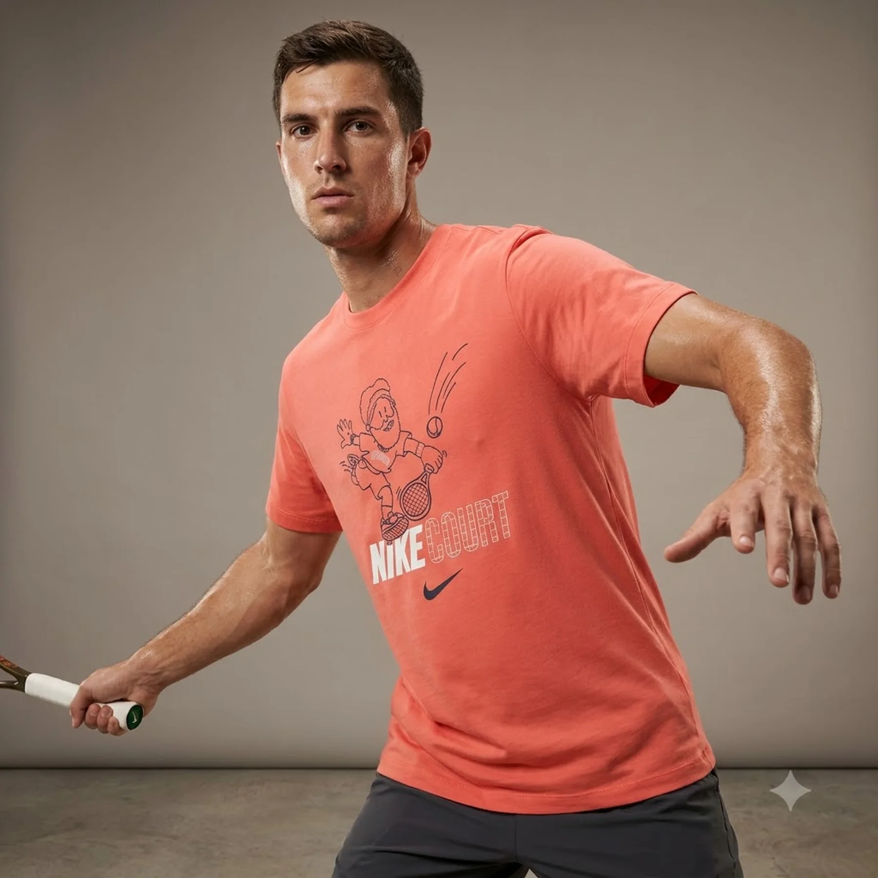 Футболка чоловіча Nike Court Dri-Fit Tennis T-Shirt (HF6219-643)