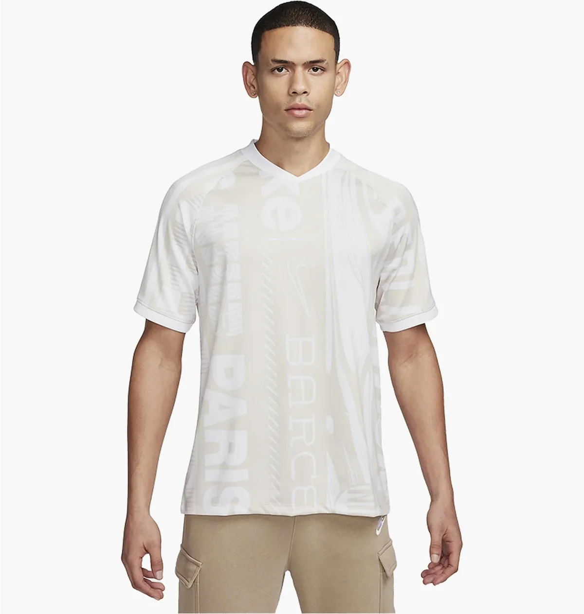 Футболка чоловіча Nike Culture Of Football Dri-Fit Short-Sleeve Soccer Jersey White (FN2393-104)