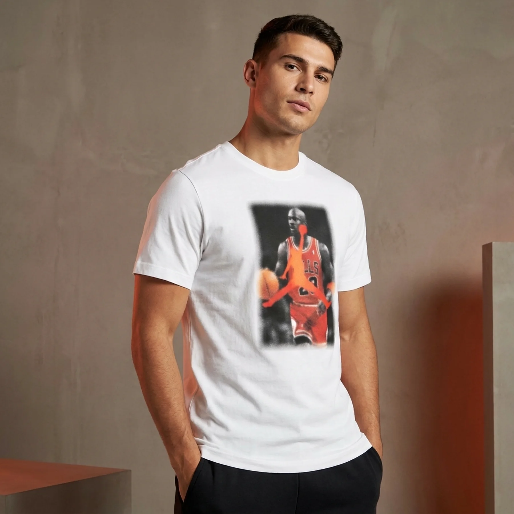 Футболка чоловіча Nike Df Gfx Ss Crew (HQ8966-100)