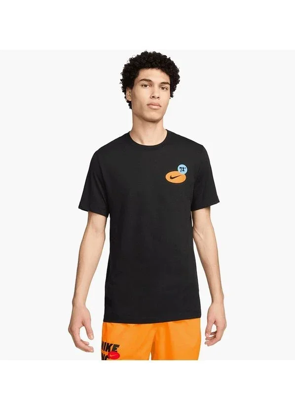 Футболка чоловіча Nike Df Tee Black (FV8366-010)
