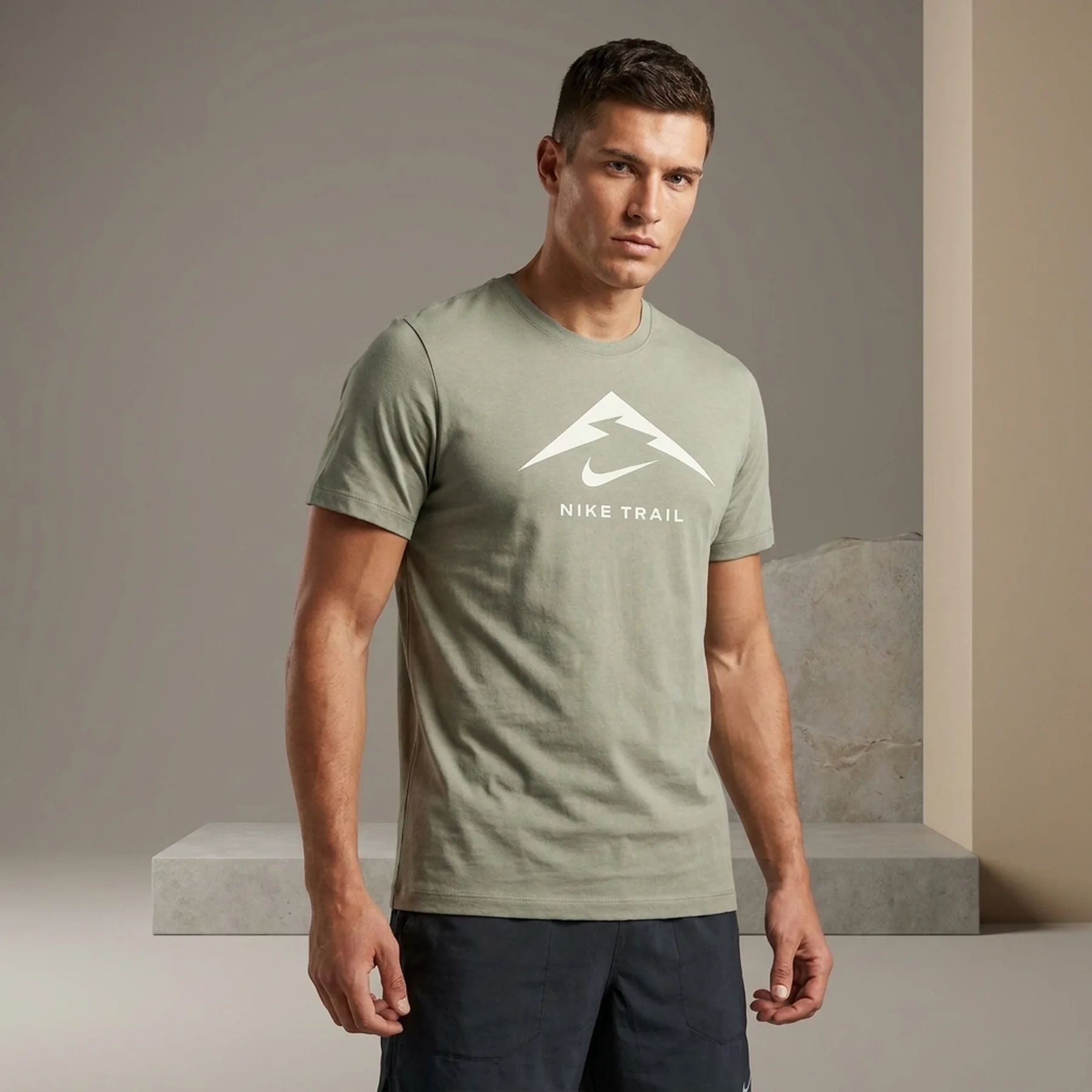 Футболка чоловіча Nike Df Tee Trail Logo (FQ3914-053)