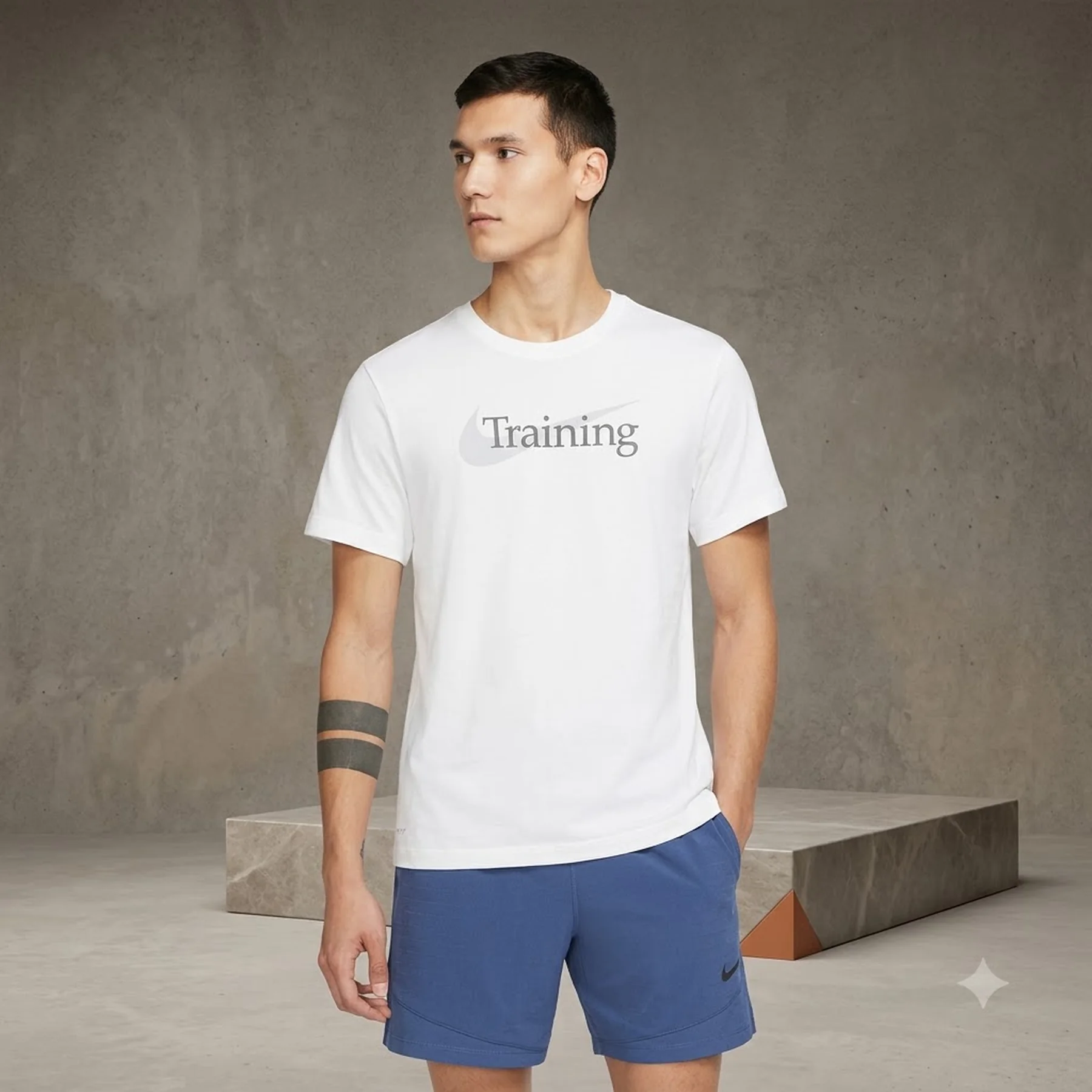 Футболка чоловіча Nike Dfc Tee Sw Training (CZ7989-100)
