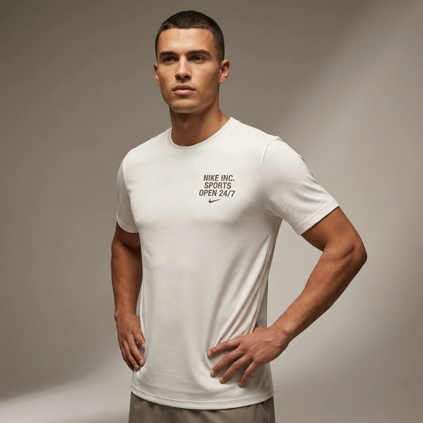 Футболка чоловіча Nike Dri-Fit Fitness T-Shirt (FV8360-133)