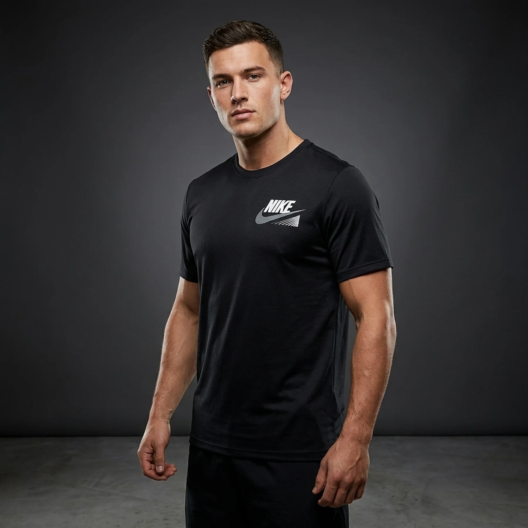 Футболка чоловіча Nike Dri-Fit Fitness T-Shirt (HJ3609-010)