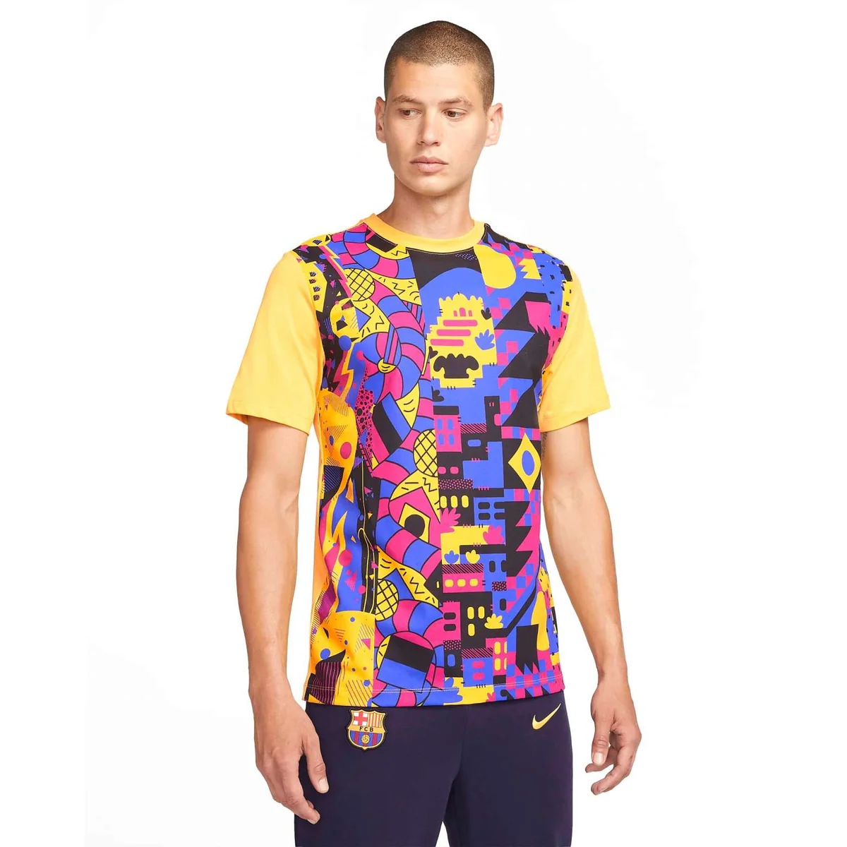 Футболка чоловіча Nike F.C. Barcelona Tee Multi (DC0873-726)
