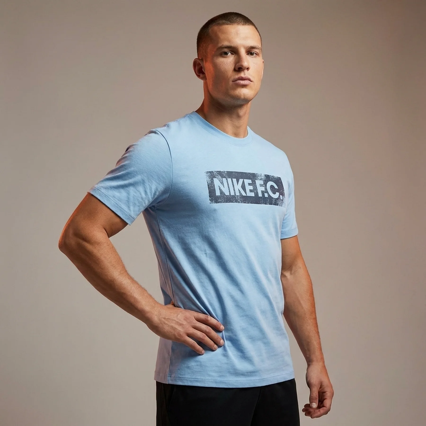 Футболка чоловіча Nike Fc Tee Seasonal Block (DH7444-548)