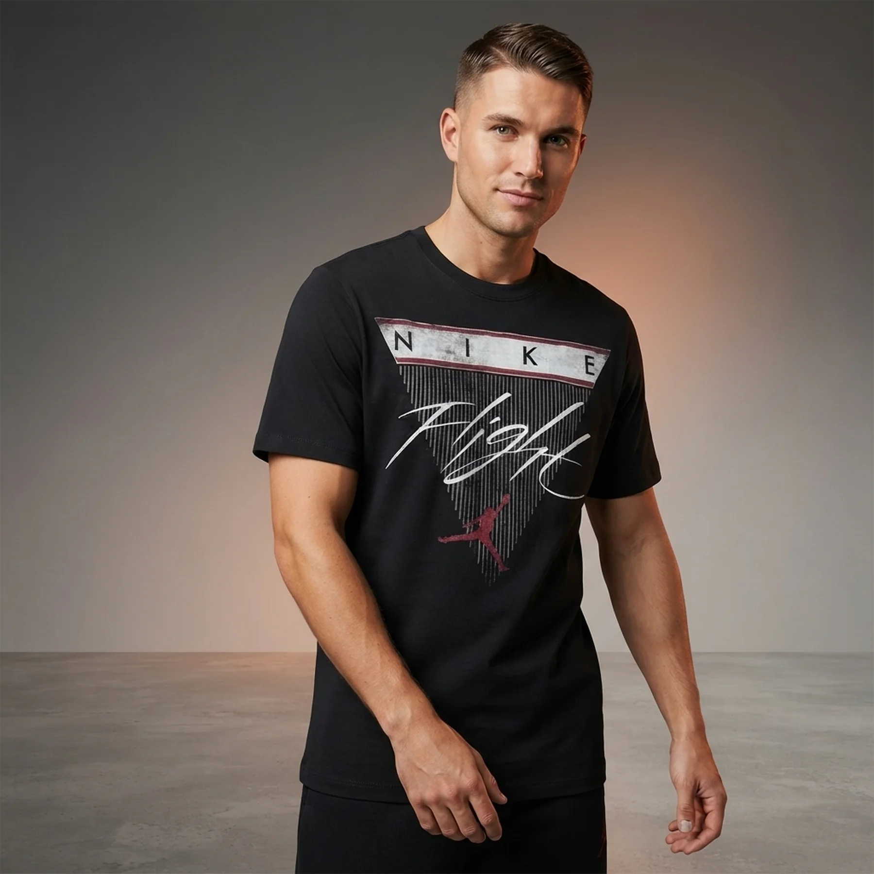Футболка чоловіча Nike Flight Jumpman Ss Tee (45D357-023)