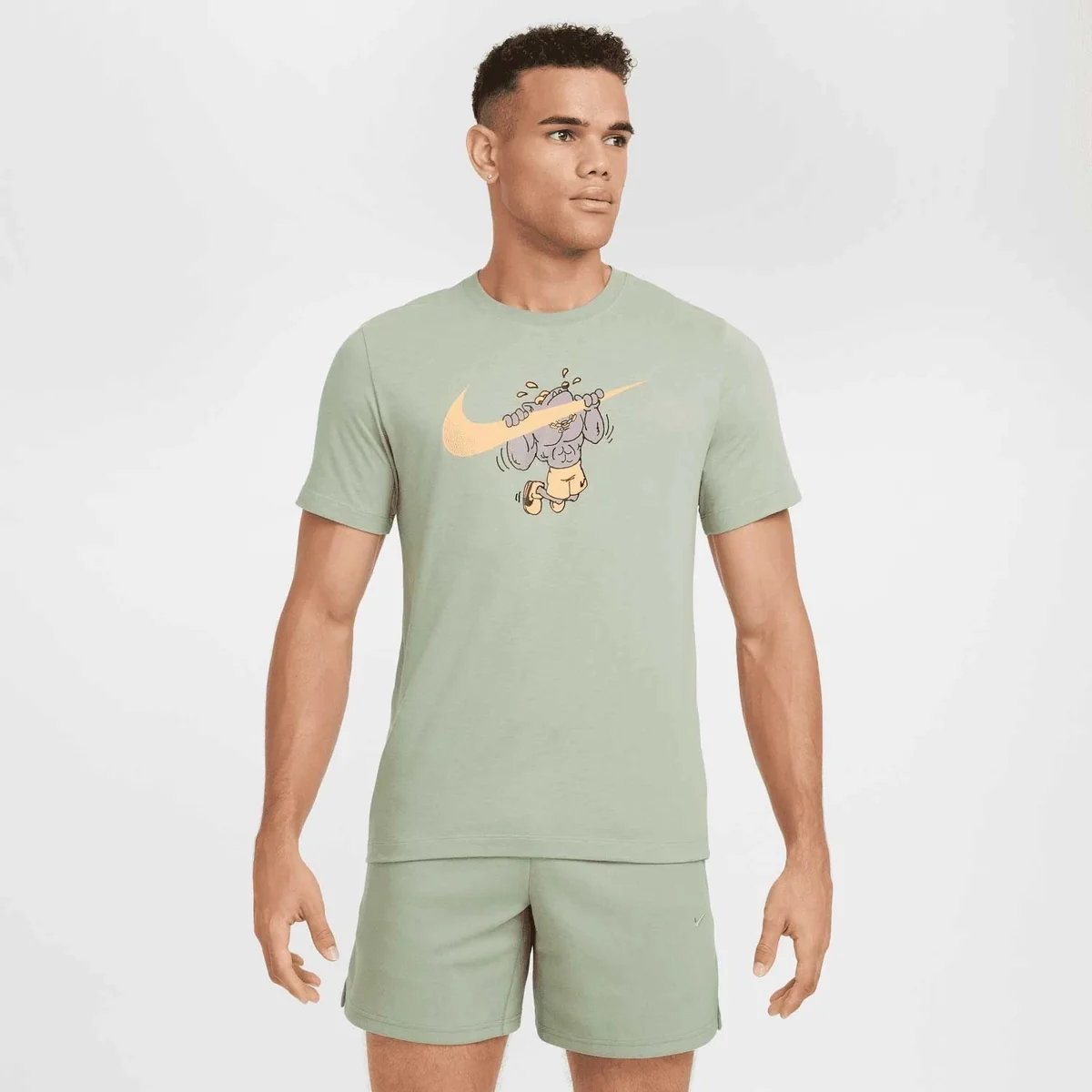 Футболка чоловіча Nike M Dri-Fit Tee Slub Iykyk (HF6142-370)