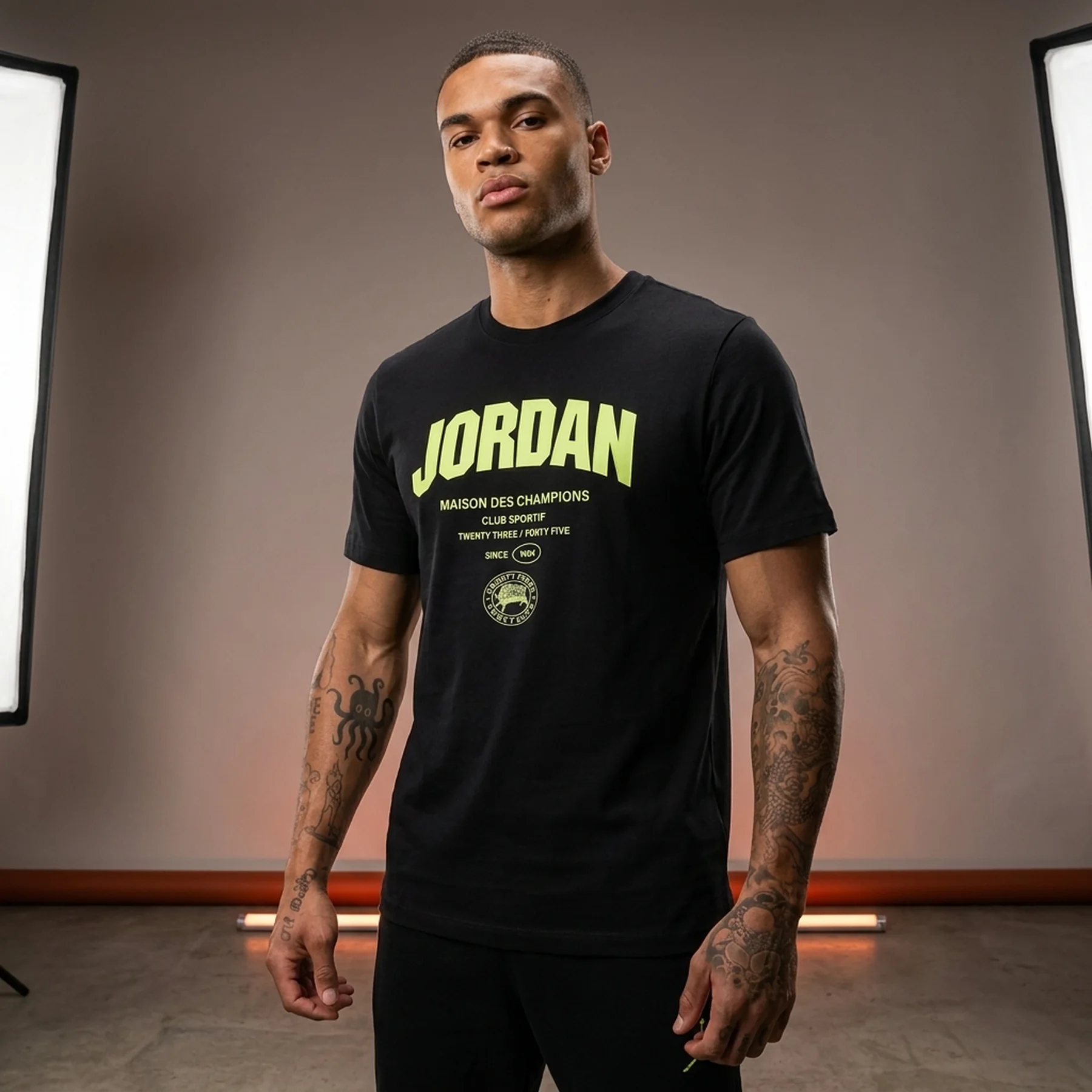 Футболка чоловіча Nike M J Sprt Wm Df Ss Tee (FZ1925-010)