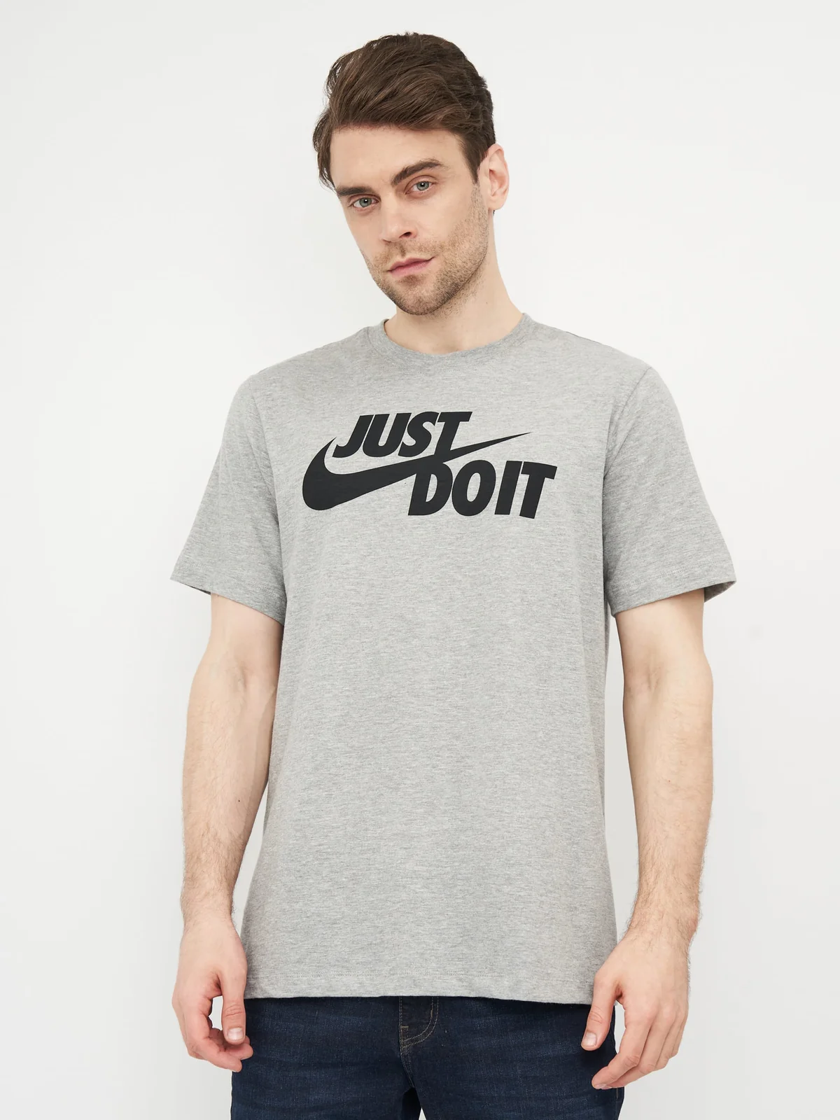 Футболка чоловіча Nike M Nsw Tee Just Do It Swoosh (AR5006-063)