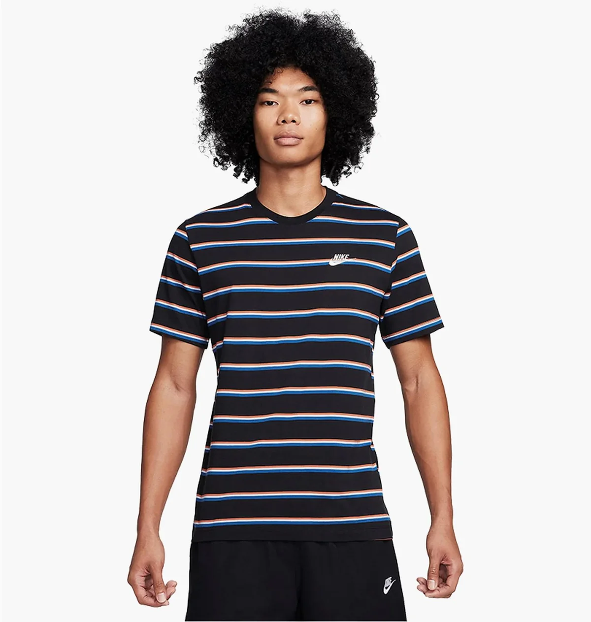 Футболка чоловіча Nike M Tee Club Stripe (DZ2985-011)