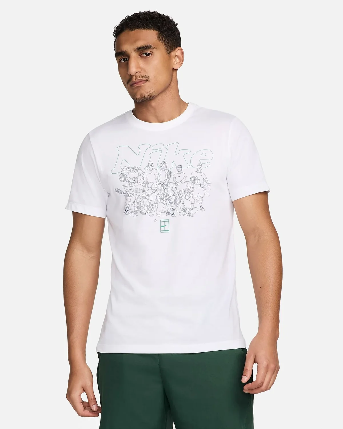 Футболка чоловіча Nike Court Training Tee (FV8432-050)