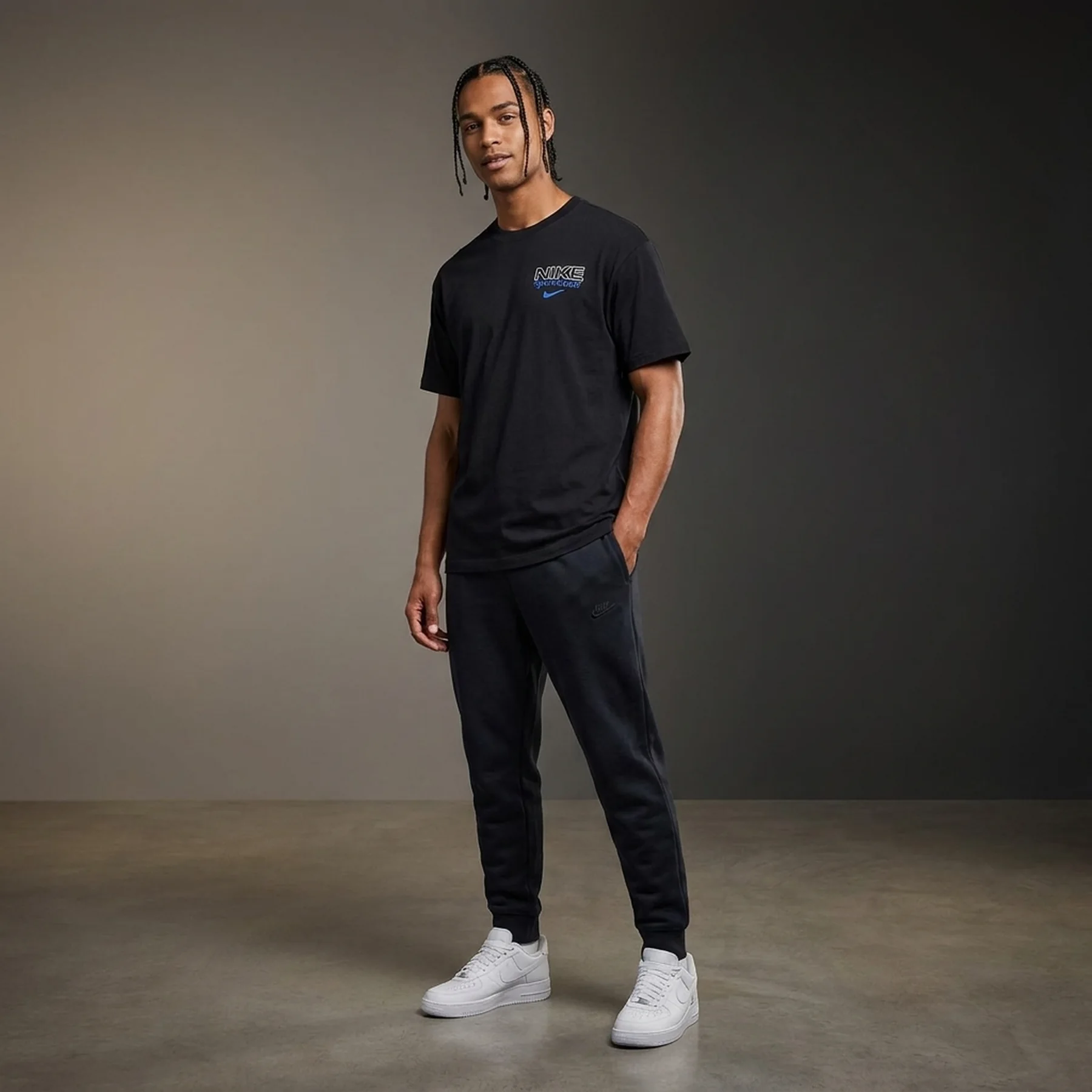 Футболка чоловіча Nike Mens T-Shirt Black (HQ1200-010)