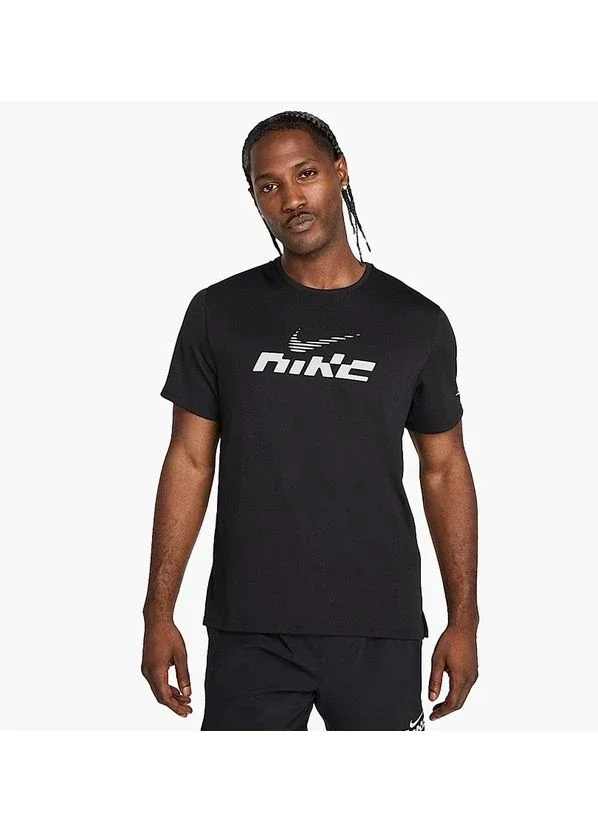 Футболка чоловіча Nike Miler Flash Dri-Fit Uv Short-Sleeve Running Top (IB4127-010)