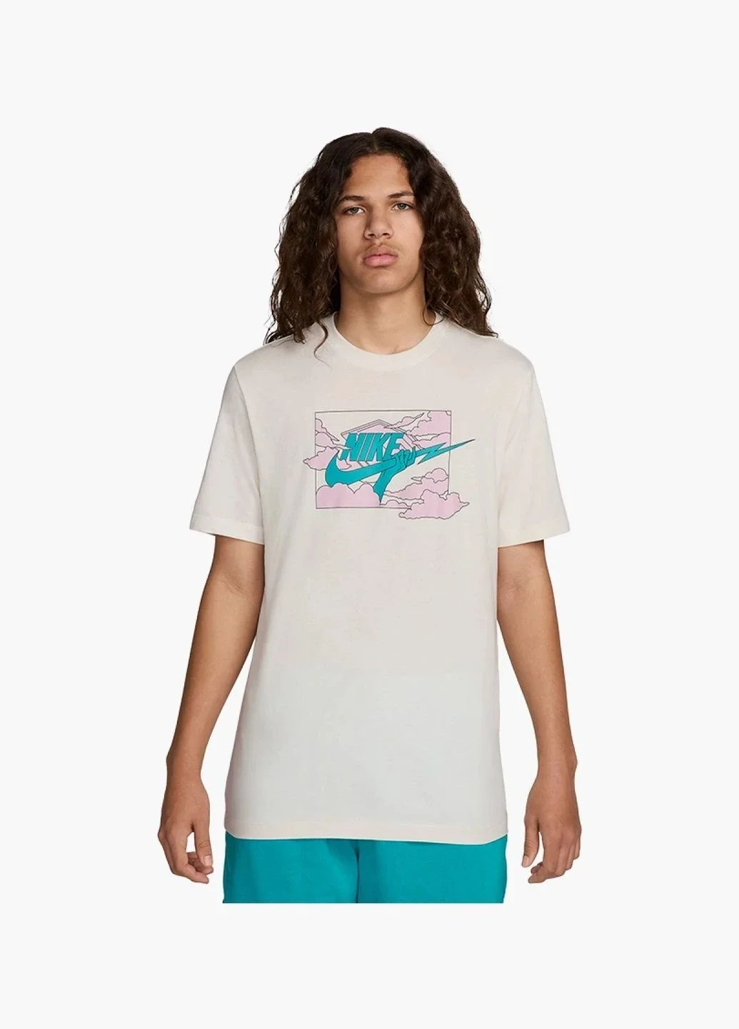 Футболка чоловіча Nike Nike T-Shirt Club Beige (FZ5419-133)