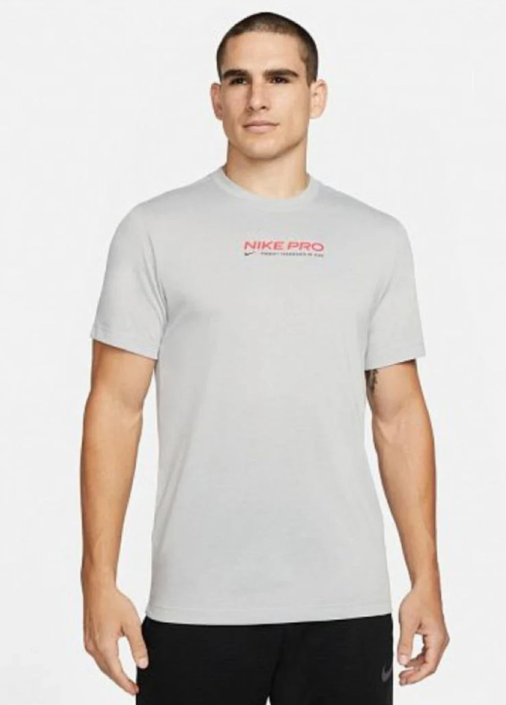Футболка чоловіча Nike Nk Df Tee Db Nk Pro 2 (DM5677-077)