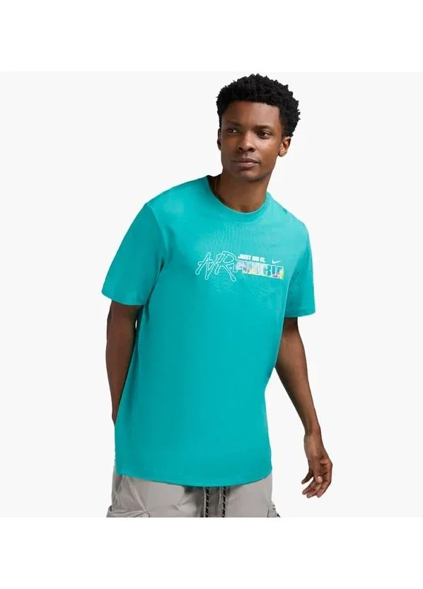 Футболка чоловіча Nike Nsw Airphoria Tee Light Blue (FZ4794-345)