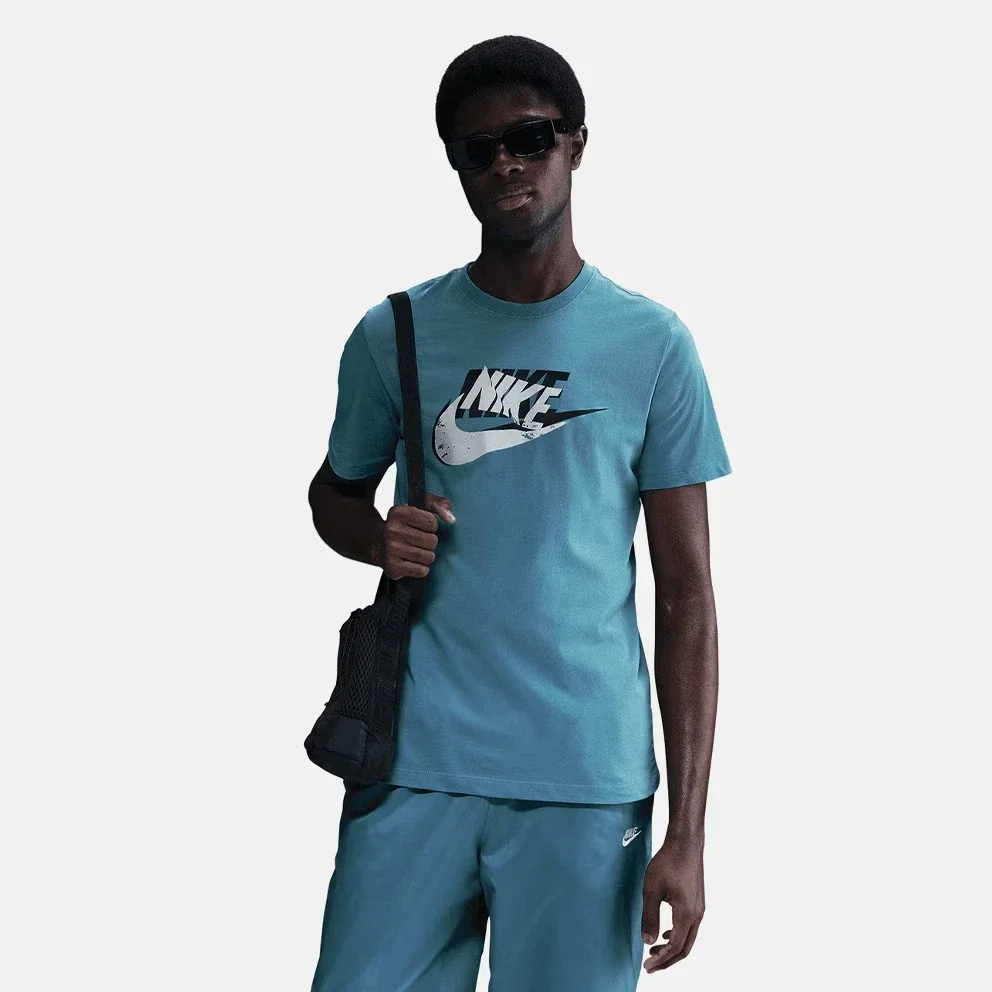 Футболка чоловіча Nike Nsw Tee 12Mo Futura Sp25 Turquoise (HJ0559-464)