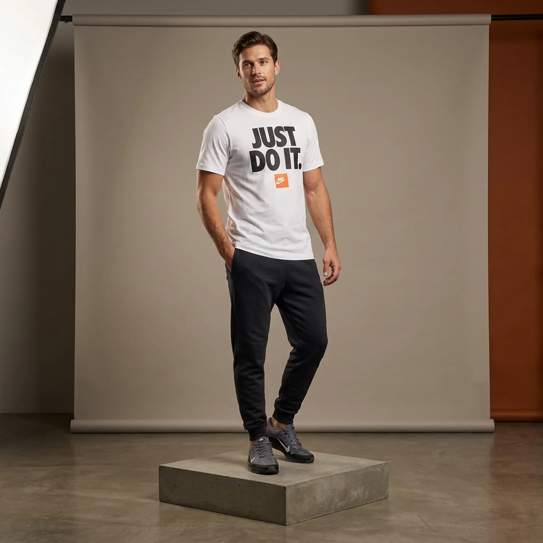 Футболка чоловіча Nike Nsw Tee Fran Jdi Verbiage (DZ2989-100)