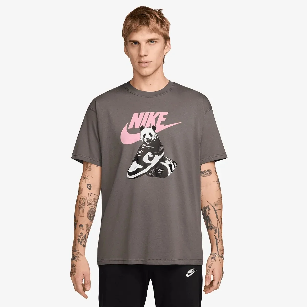 Футболка чоловіча Nike Nsw Tee Fw Mbr Cnct Fa25 Brown (HQ9244-289)