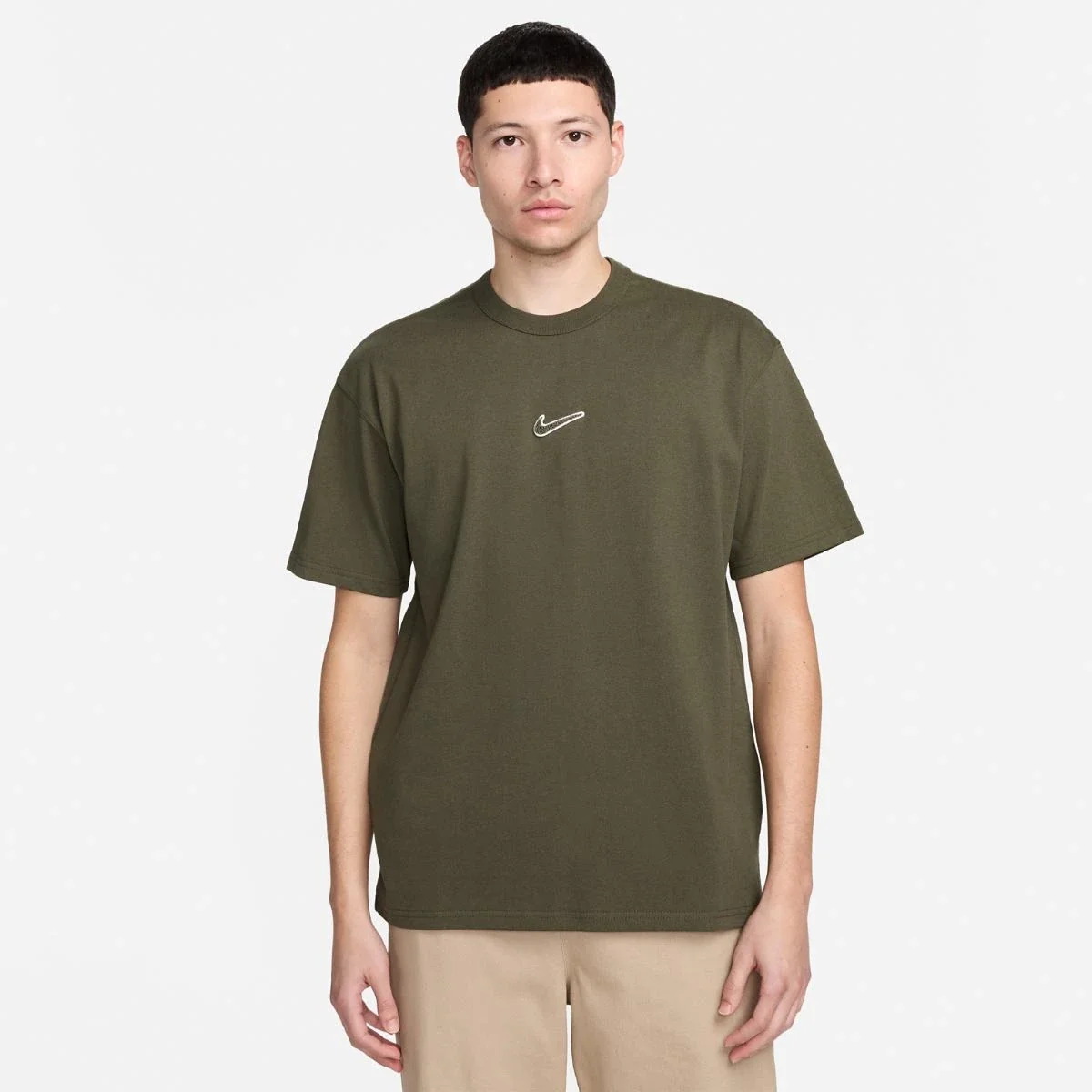 Футболка чоловіча Nike Nsw Tee Prem Essntl Open Olive (FV7726-325)