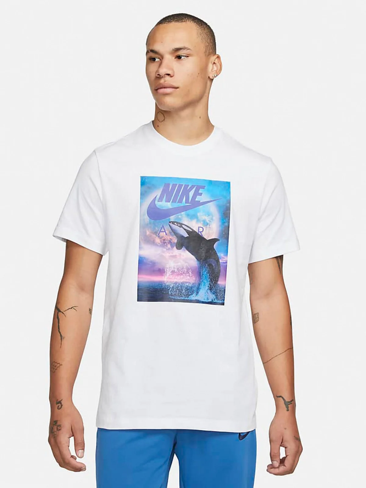 Футболка чоловіча Nike Nsw Whale Ftra Photo Tee (DN5196-100)